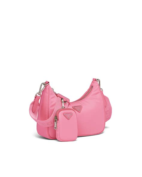 pink prada bag 2005|prada re nylon shoulder bag.